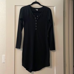 NWOT Venus ribbed henley dress